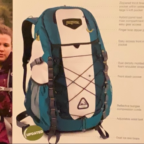 Jansport SOLOIST 40 LITER backpack - Code Blue - Picture 13 of 16